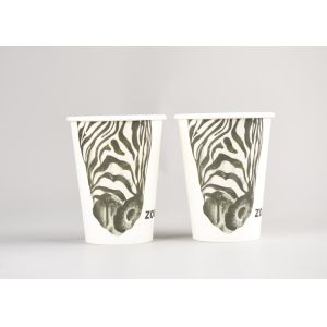 Buy cheap Disposable Coffee Paper Cups With Lids One Layer Paper To Go Coffee Cups from wholesalers