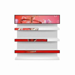 Buy cheap Smart Bar Shelf Advertising Display Ultra Wide Stretched Bar Display from wholesalers