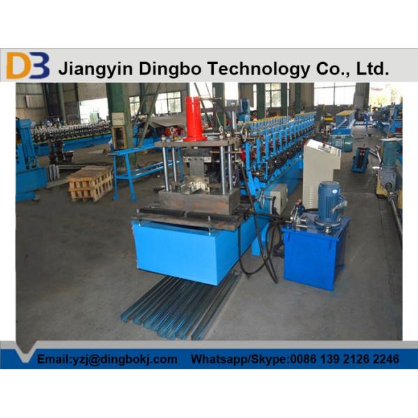 Quality Solar PhotovoltaicPurlin Roll Forming Machine With Saw Cutting for sale