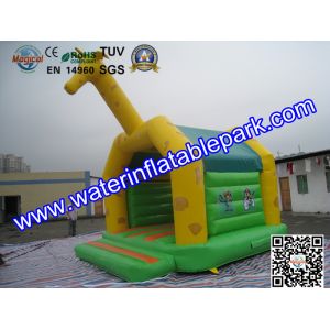 Buy cheap Giraffe Inflatable Jump Castles Rent SGS / ROHS Certificate from wholesalers