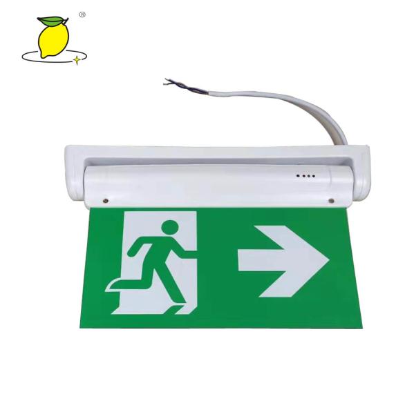 Buy cheap Green products led exit signs emergency lighting emergency led light rechargeable fire exit sign from wholesalers