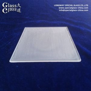 Buy cheap Custom Optically Finishing Flat Borosilicate Glass Lens With Linear Surface from wholesalers