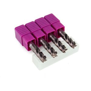 HRC60 Solid Tungsten Carbide End Mill Milling Cutter PML-4F-D1.0S, PML-4EL-D3.0