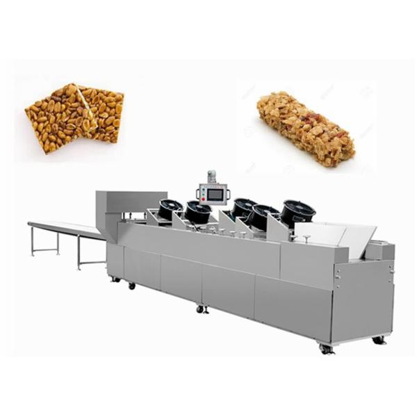 Quality Sesame Nut Crispy Molding Candy Cutting Machine / Puffed Cereal Bar Forming Machine for sale