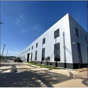 Buy cheap High Rise Steel Construction Building , Q345B Q235B Light Steel Frame Construction from wholesalers