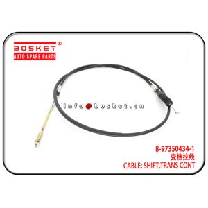 Buy cheap 8-97350434-1 8973504341 Transmission Control Select Cable For ISUZU 4HG1 MYY6P MYY5T NPR from wholesalers