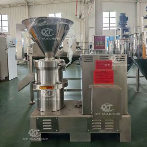 Buy cheap Customizable Food Grade Peanut Butter Grinding Machine with 130-150kg/h 200kg/h 500kg/h Capacity for Nuts Processing from wholesalers