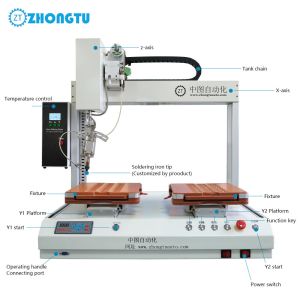 Buy cheap Professional Automatic Soldering Machine with Accurate Tin Feeding Mechanism from wholesalers
