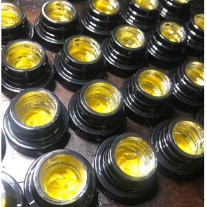 5ml / 7ml / 9ml Glass Concentrate Containers With Chrome Plated Inside