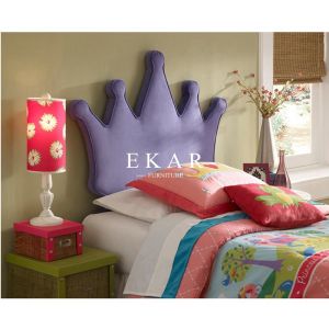 Buy cheap Crown Shaped Headboard High Fabric Bed For Girl from wholesalers
