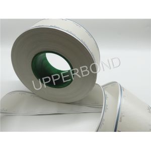 Buy cheap Tobacco Pearlized Tipping Paper With Hot Stamping Silver Line from wholesalers