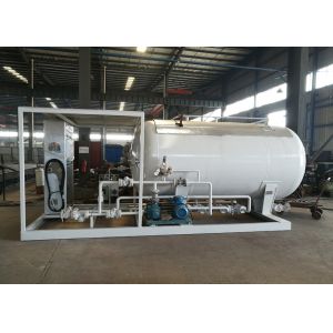 Buy cheap 5mt Lpg Skid Station LPG Gas Storage Tank Cylinder Filling With Dispenser Machine from wholesalers