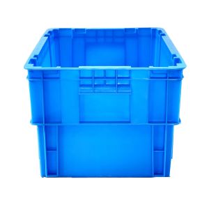 Buy cheap Stackable Plastic Moving Box Crate Industrial Plastic Produce Crates 595x395x300mm from wholesalers