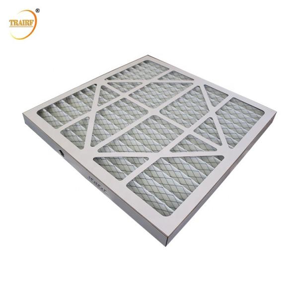 20*20*1cm Pleated Pre Air Filter For HVAC / Ventilation G4 F5 F6