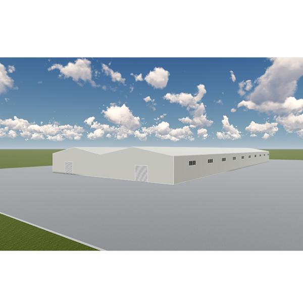 Galvanized Painted Steel Structure Warehouse Prefabricated Steel Frame