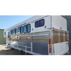 Buy cheap 4 horse goosenck trailers product