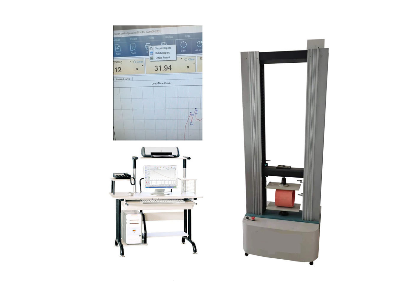 Buy cheap 20KN Capacity UTM Universal Testing Machine for Stretching Stripping Thermal Seal Strength Tearing and Bending Tests from wholesalers