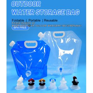 Buy cheap Custom Drink Liquid Spout Pouch Bag Packaging Plastic Fruit Water Juice Pouch 5L Stand Up Pouch With Tap Spout from wholesalers