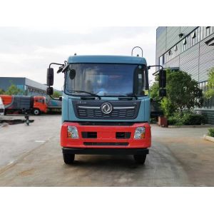 Manual Transmission Diesel Engine Sanitation Garbage Truck with Compressed Body