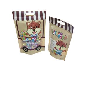 Buy cheap Eco-friendly material compostable biodegradable kraft paper bag stand up coffee doypack packaging from wholesalers