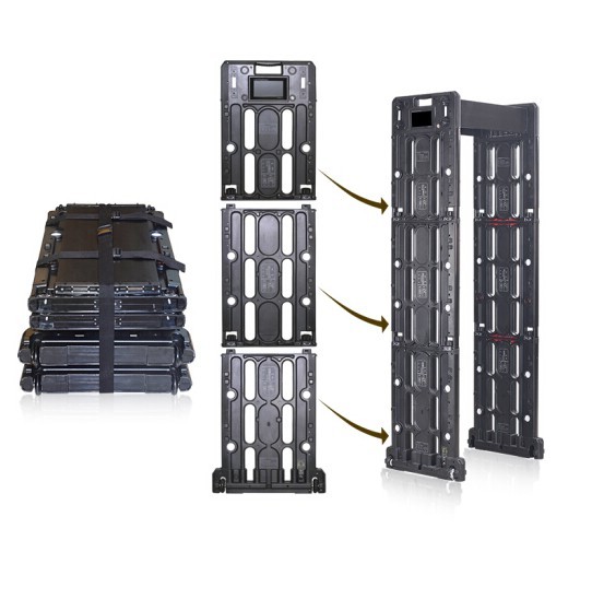 Buy cheap Portable and foldable Walk Through metal detector from wholesalers