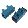 Buy cheap Singlemode / Multimode Fiber Optic SC Adapter Easy Fix With Legs from wholesalers