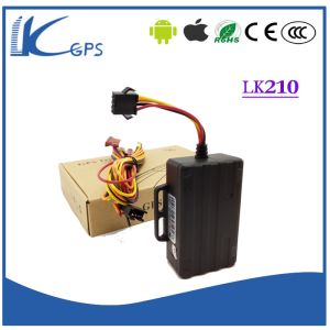 Buy cheap gps tracking device google maps with relay---Black LK210 from wholesalers