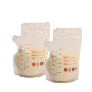Buy cheap Disposable Double Seal 250ML Breast Milk Pouches from wholesalers