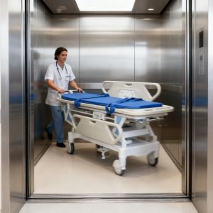 Buy cheap Adjustable Manual Emergency Stretcher Cart with Wheels (Non-Powered) from wholesalers