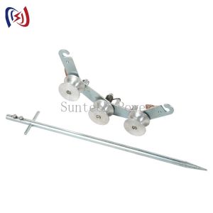 Buy cheap Aluminum Sheave Hook Grounding Block Conductor Stringing Block from wholesalers