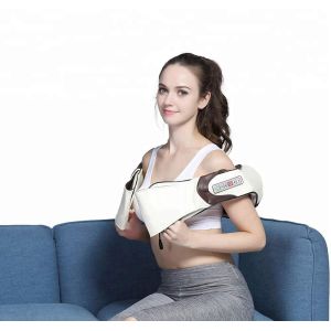 Buy cheap 3D Shiatsu Neck Shoulder Massager With Human Hands Massage Imitation from wholesalers