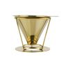 Buy cheap Colorful Stainless Steel Pour Over Coffee Dripper With Separate Stand , 8.8cm Height from wholesalers