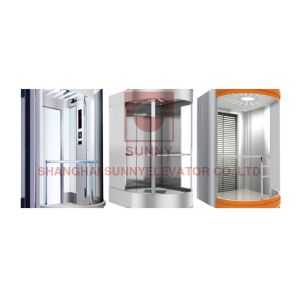 Observation Panoramic Machine Room Less Elevator Vvvf Control