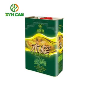Buy cheap Rectangular Tin Containers Heathy 5L Oil CMYK Printing OEM Service from wholesalers