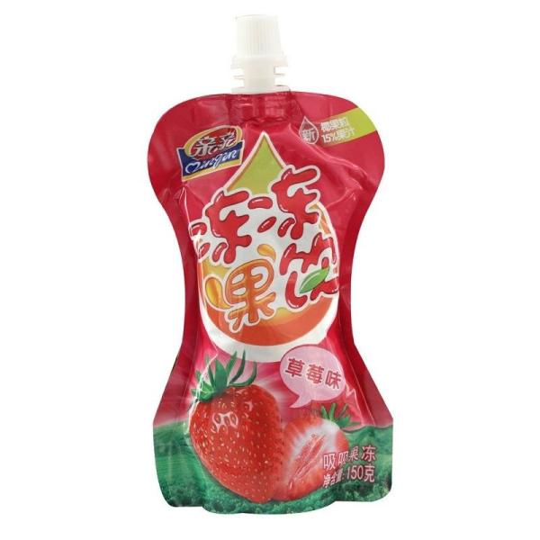 Quality Custom Aluminum Foil Juice Plastic Bag Liquid Pouch With Spout for sale
