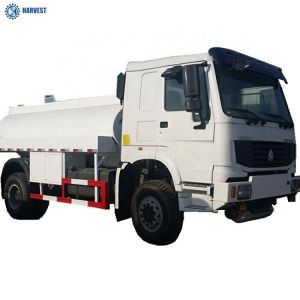 Buy cheap SINOTRUK HOWO 4x4 All Wheel Drive 290hp 5000L Fuel Tanker Truck With Pump from wholesalers