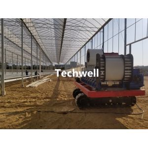 Buy cheap PLC Control Seamless Gutter Machine  With Manaul Decoiler from wholesalers