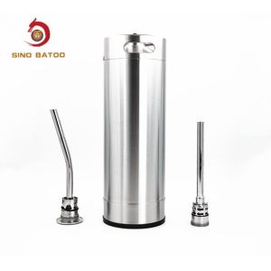 SS304 Homebrew Flat Bottom Big Mouth 10 Litre Beer Keg