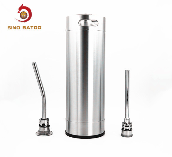 SS304 Homebrew Flat Bottom Big Mouth 10 Litre Beer Keg