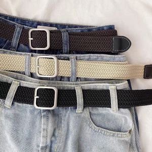 Buy cheap 3.0cm Women Fabric Elastic Belt Soft 120cm Eco Friendly from wholesalers