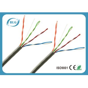 24AWG Cat5e Network Cable 305M / Roll For Housing Synthesis Wiring System