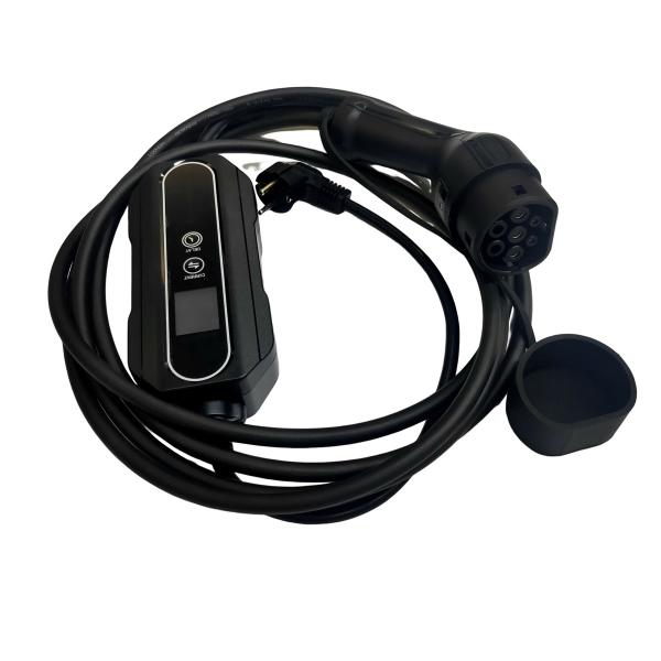 Quality AC 16A Adjustable 1 Phase 2.1 EV Portable Charger With CE TUV Certification for sale