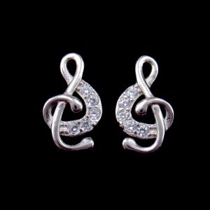 Buy cheap Squirrel 925 Silver Drop Earrings , Luxury 925 Silver Stud Earrings from wholesalers
