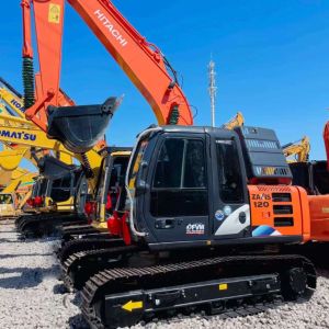 Buy cheap Crawler Type Used Hitachi ZX120 Excavator Machine For Urban Construction from wholesalers