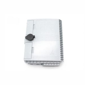 Buy cheap 12 Cores Fiber Termination Box Wall Mounted Fiber Distribution Box Outdoor Lockable IP55 ABS Material from wholesalers