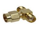Buy cheap T Type RF Antenna Connector SMA Male To 2 SMA Female Adapter RF Spliter product