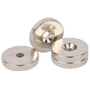 Buy cheap N42 Neodymium Magnets Neodymium Countersunk Ring Magnet ISO9001 Certified from wholesalers