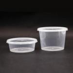 Buy cheap Microwave Safe Takeaway Round Hot Soup Bowl Disposable With Plastic Lid from wholesalers