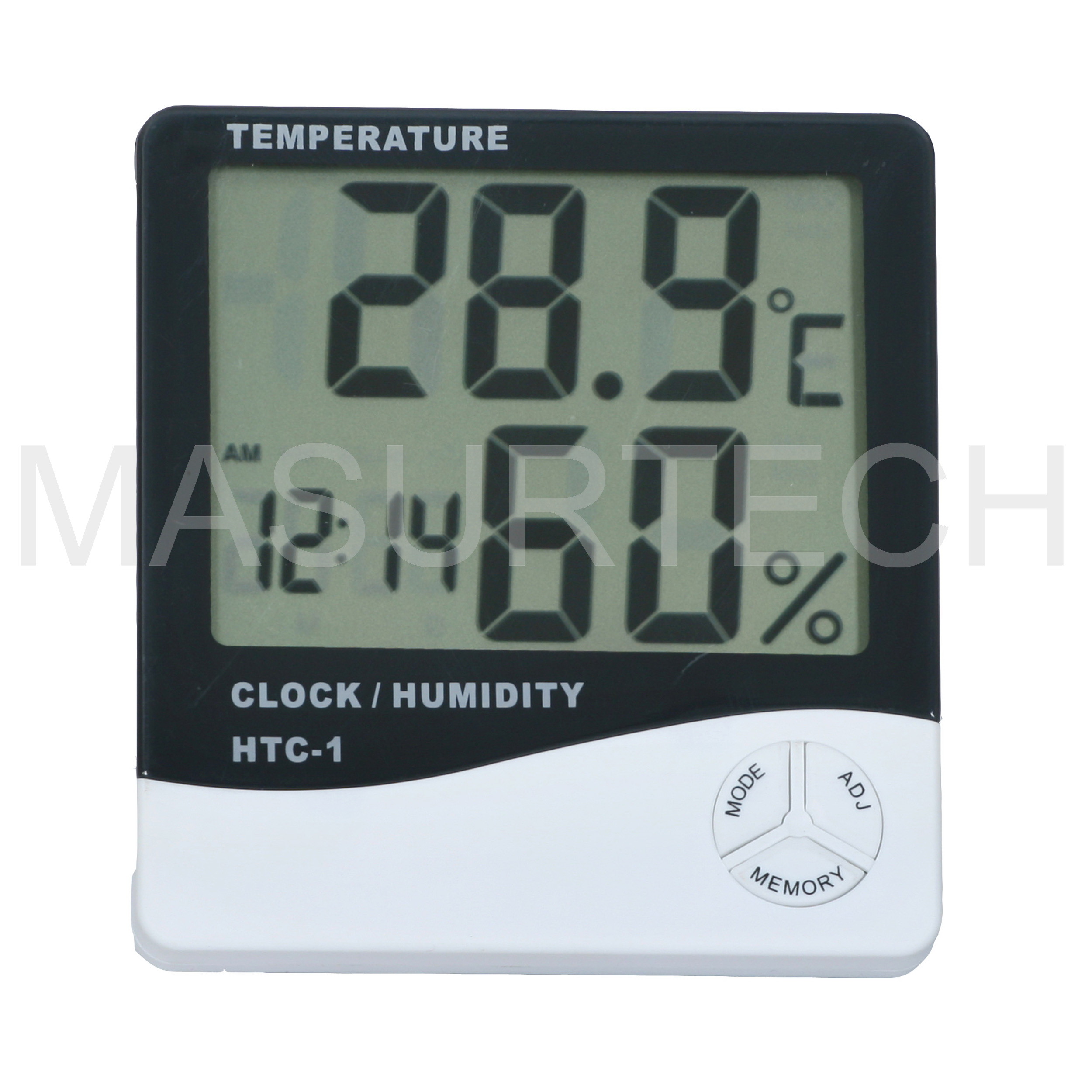 Buy cheap HTC-1 Digital LCD Thermometer Hygrometer Temperature Humidity Meter Gauge for Clock Alarm from wholesalers