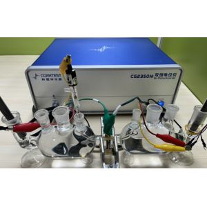 Two Channel EIS Bipotentiostat CS2350M For Hydrogen Permeation Test